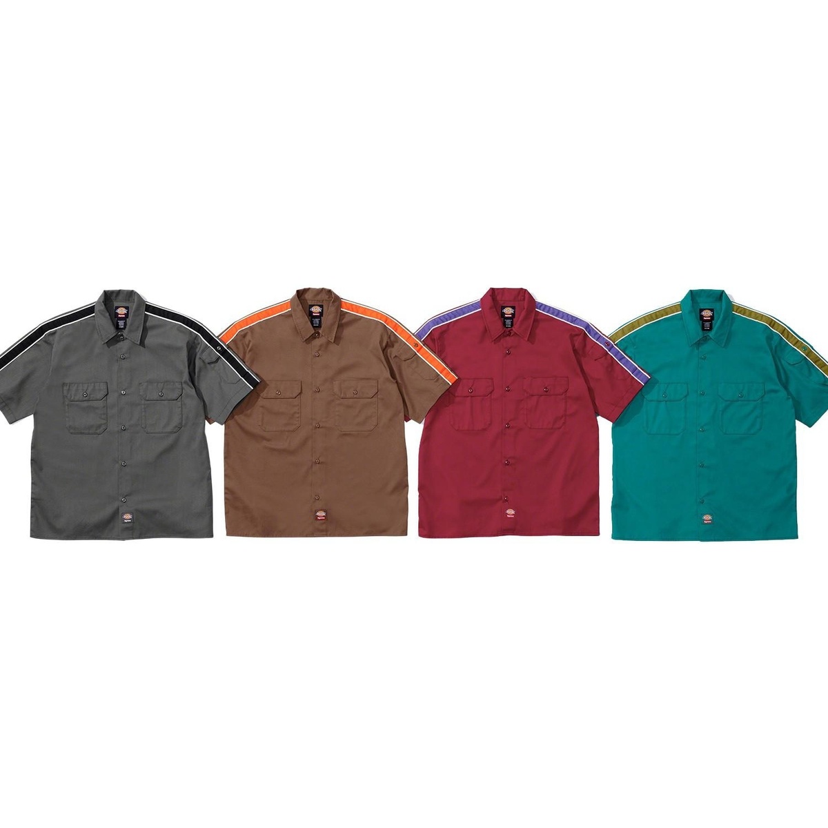 Supreme®/Dickies® Stripe S/S Work Shirt - Supreme