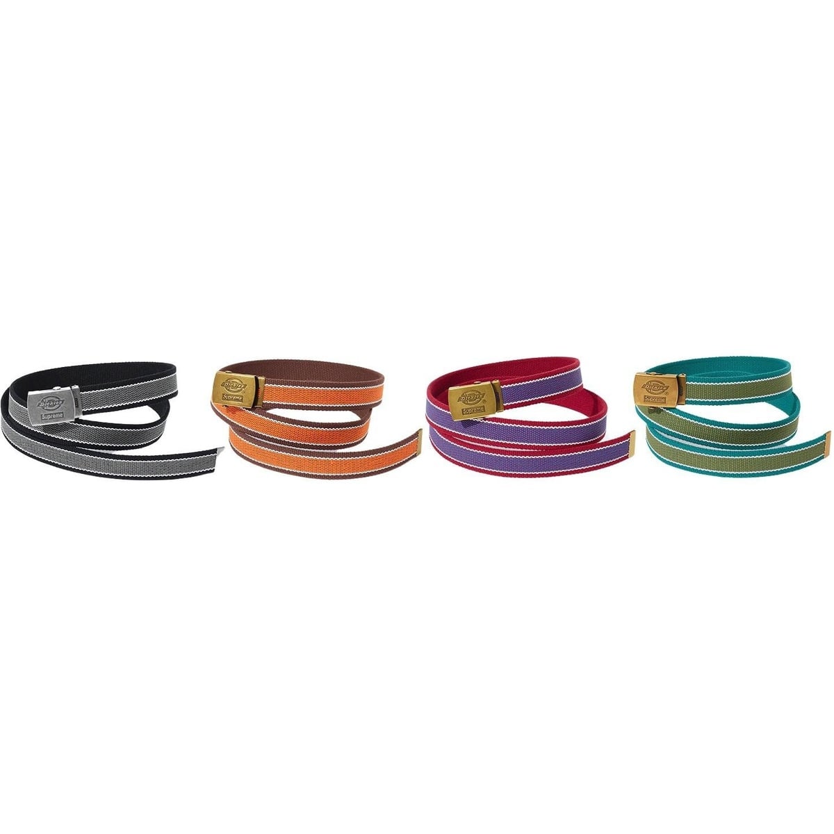 Supreme®/Dickies® Stripe Webbing Belt - SupremeCommunity