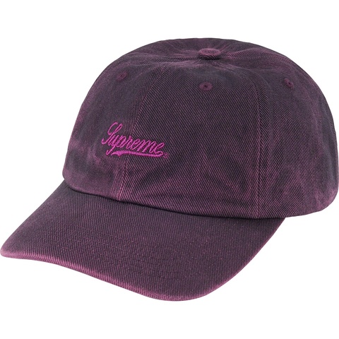Supreme Washed Twill 6-Panel - Purple