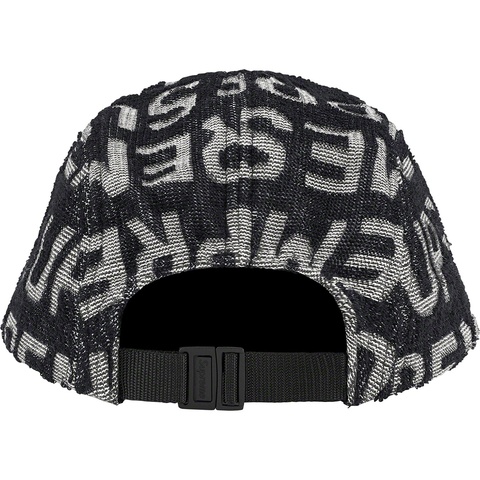 Supreme Terry Spellout Camp Cap - Black