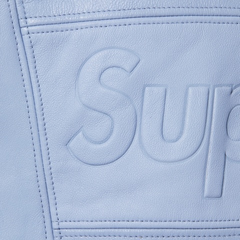 Supreme GORE-TEX Leather Jacket - Light Grey