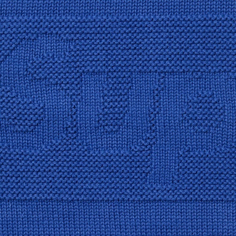 Supreme Tonal Paneled Sweater - Royal