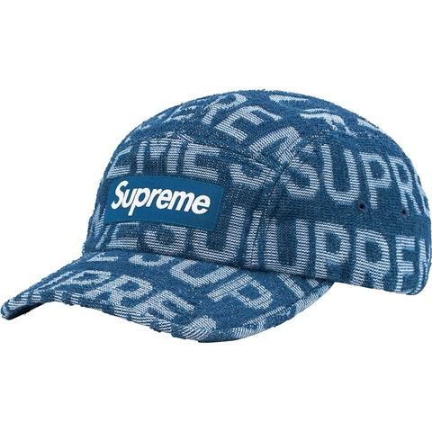 Supreme Terry Spellout Camp Cap - Blue