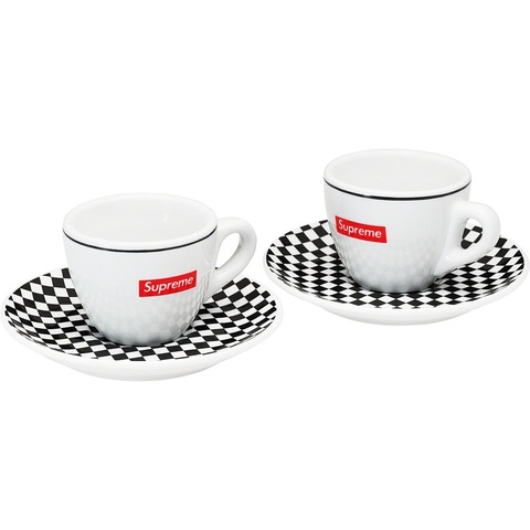 シュプリーム　Supreme IPA Espresso Set Supreme®/IPA Porcellane Aosta Espresso Set (Set of 2) - Supreme