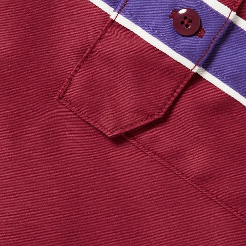 Supreme Supreme®/Dickies® Stripe S/S Work Shirt - Maroon