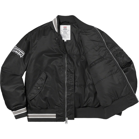 Second To None MA-1 Jacket - SupremeCommunity