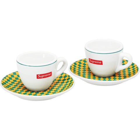 Supreme®/IPA Porcellane Aosta Espresso Set (Set of 2) - Supreme