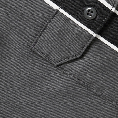 Supreme Supreme®/Dickies® Stripe S/S Work Shirt - Charcoal