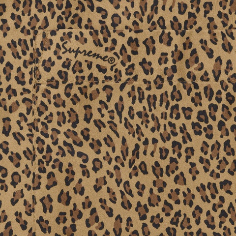 Leopard Silk S/S Shirt - spring/summer 2022 - Supreme