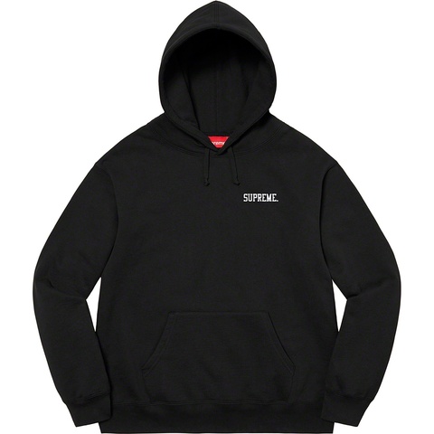 Supreme Ralph Steadman Skull Hooded Sweatshirt - Black