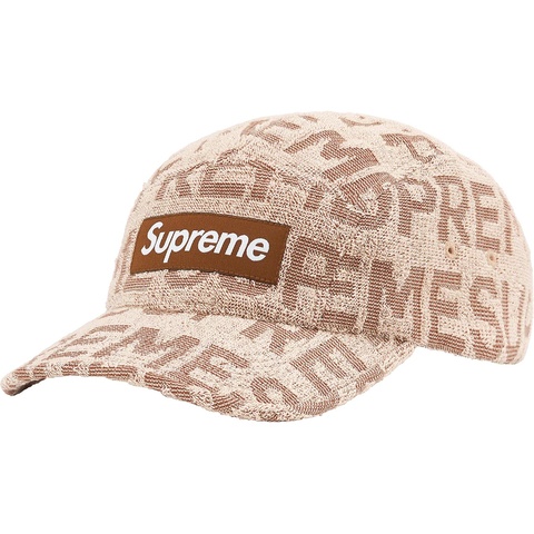 Supreme Terry Spellout Camp Cap - Beige