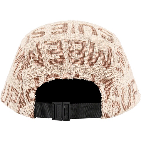 Supreme Terry Spellout Camp Cap - Beige