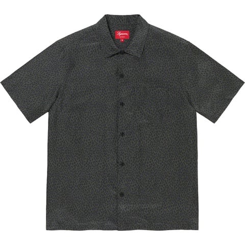 Leopard Silk S/S Shirt - spring/summer 2022 - Supreme