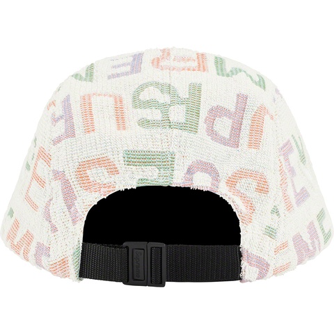 Supreme Terry Spellout Camp Cap - White
