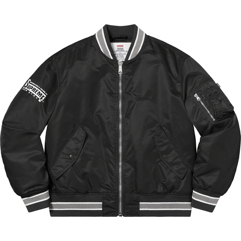 Second To None MA-1 Jacket - spring/summer 2022 - Supreme