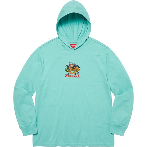 Dragon Hooded L/S Top - spring/summer 2022 - Supreme
