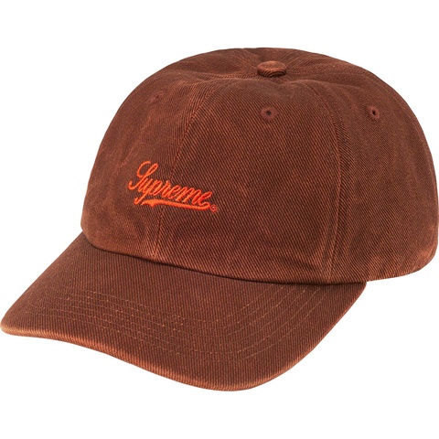 Supreme Washed Twill 6-Panel - Brown