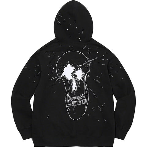 Ralph Steadman Skull Hooded Sweatshirt - Supreme