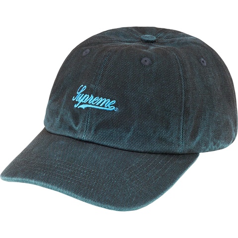 Supreme Washed Twill 6-Panel - Blue