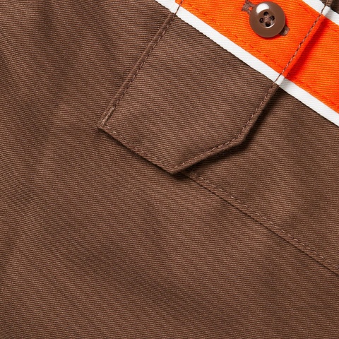 Supreme Supreme®/Dickies® Stripe S/S Work Shirt - Brown