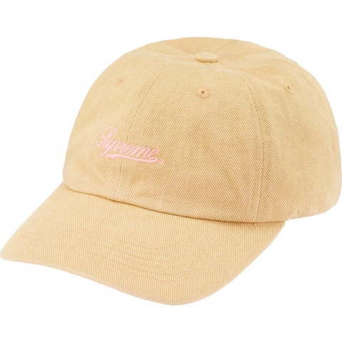 Supreme Washed Twill 6-Panel - Tan