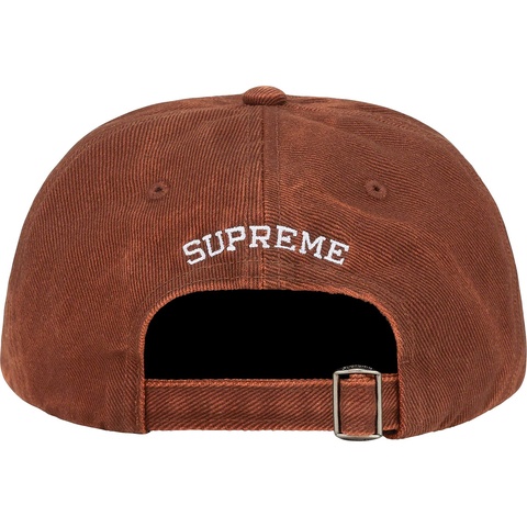Supreme Washed Twill 6-Panel - Brown