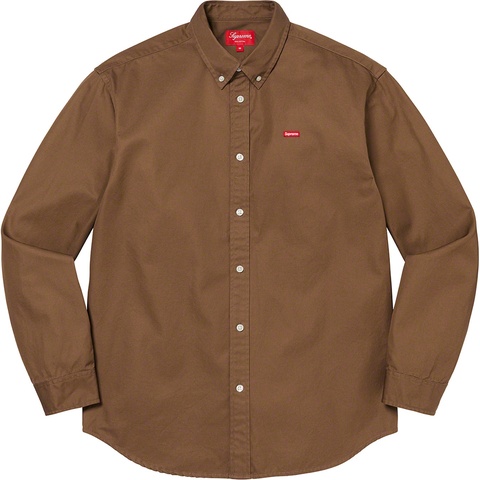 Supreme Small Box Shirt - Brown