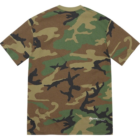 Supreme Ralph Steadman Skull Tee - Woodland Camo
