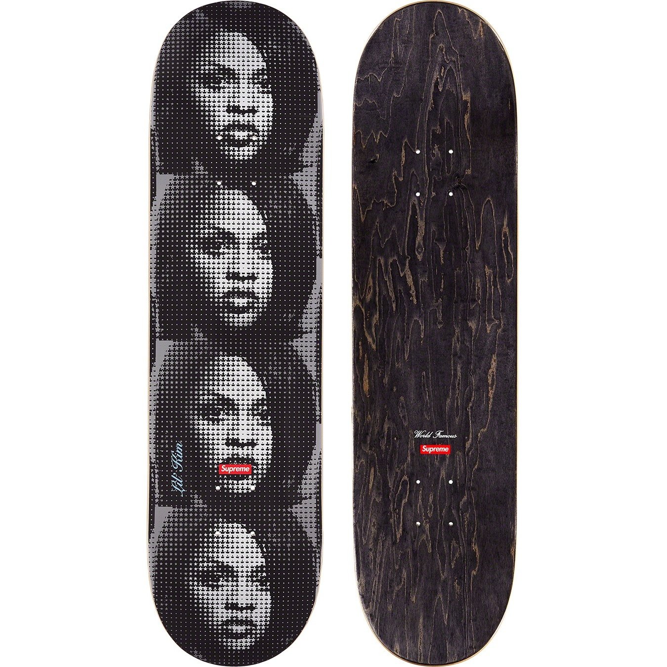 Supreme Lil Kim Skateboard (SS22) - Silver - 8.375" x 32.125"  - $68