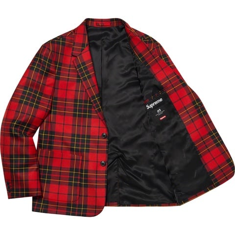 Tartan Wool Suit - spring/summer 2022 - Supreme