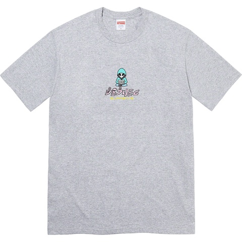 Supreme Alien Tee - Heather Grey