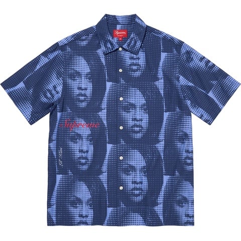 Supreme Lil Kim S/S Shirt - Light Blue