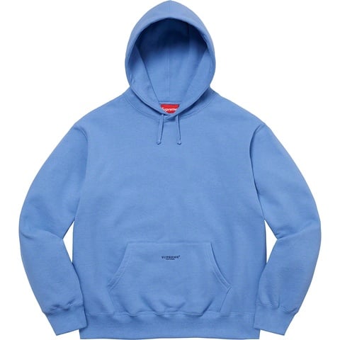 Micro Logo Hooded Sweatshirt - spring/summer 2022 - Supreme