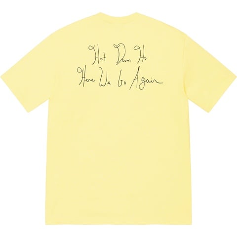 Supreme Lil Kim Tee - Pale Yellow
