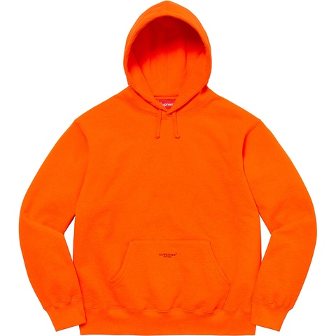 Micro Logo Hooded Sweatshirt - spring/summer 2022 - Supreme
