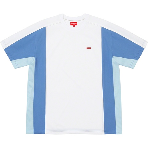 Supreme Mesh Panel S/S Top - White