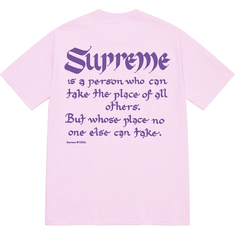 Person Tee - spring/summer 2022 - Supreme