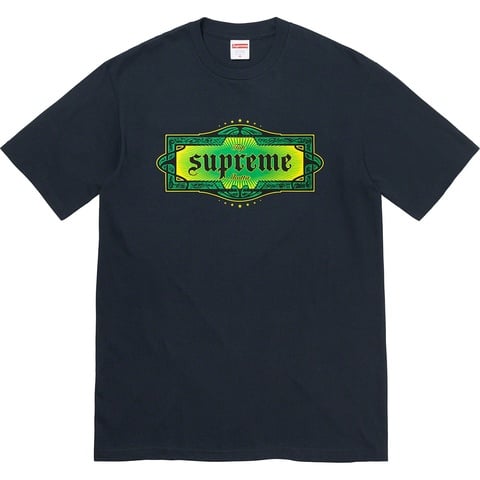 Supreme Top Shotta Tee - Navy