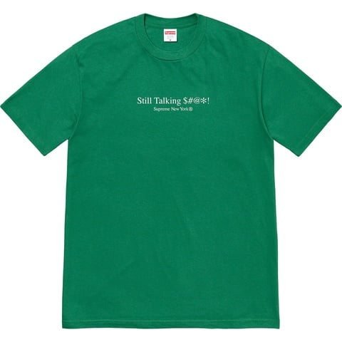 Supreme Still Talking Tee - Light Pine