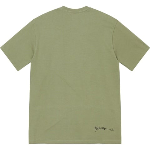 Supreme Ralph Steadman Box Logo Tee - Light Olive