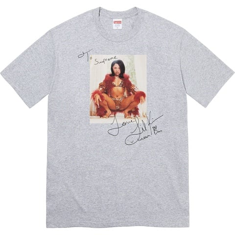 Supreme Lil Kim Tee - Heather Grey