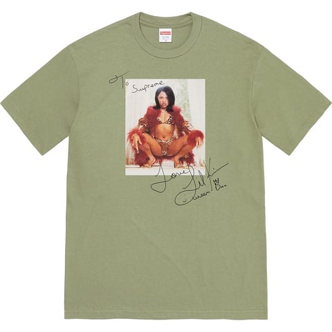 Supreme Lil Kim Tee - Light Olive