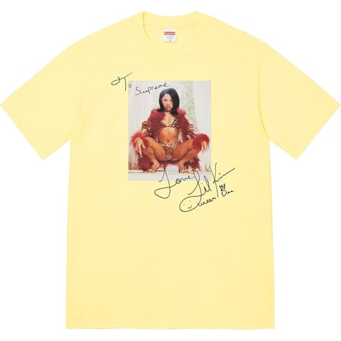 Supreme Lil Kim Tee - Pale Yellow