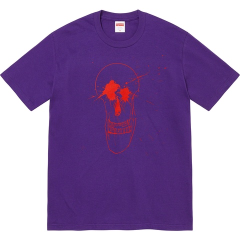 Supreme Ralph Steadman Skull Tee - Purple