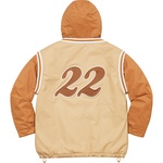 Supreme Supreme Mitchell & Ness Quilted Sports Jacket (SS22) - Tan