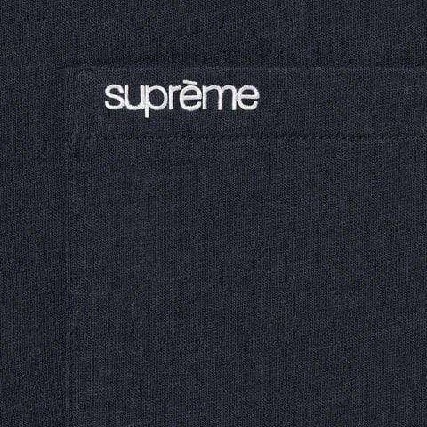 Supreme S/S Pocket Tee - Navy