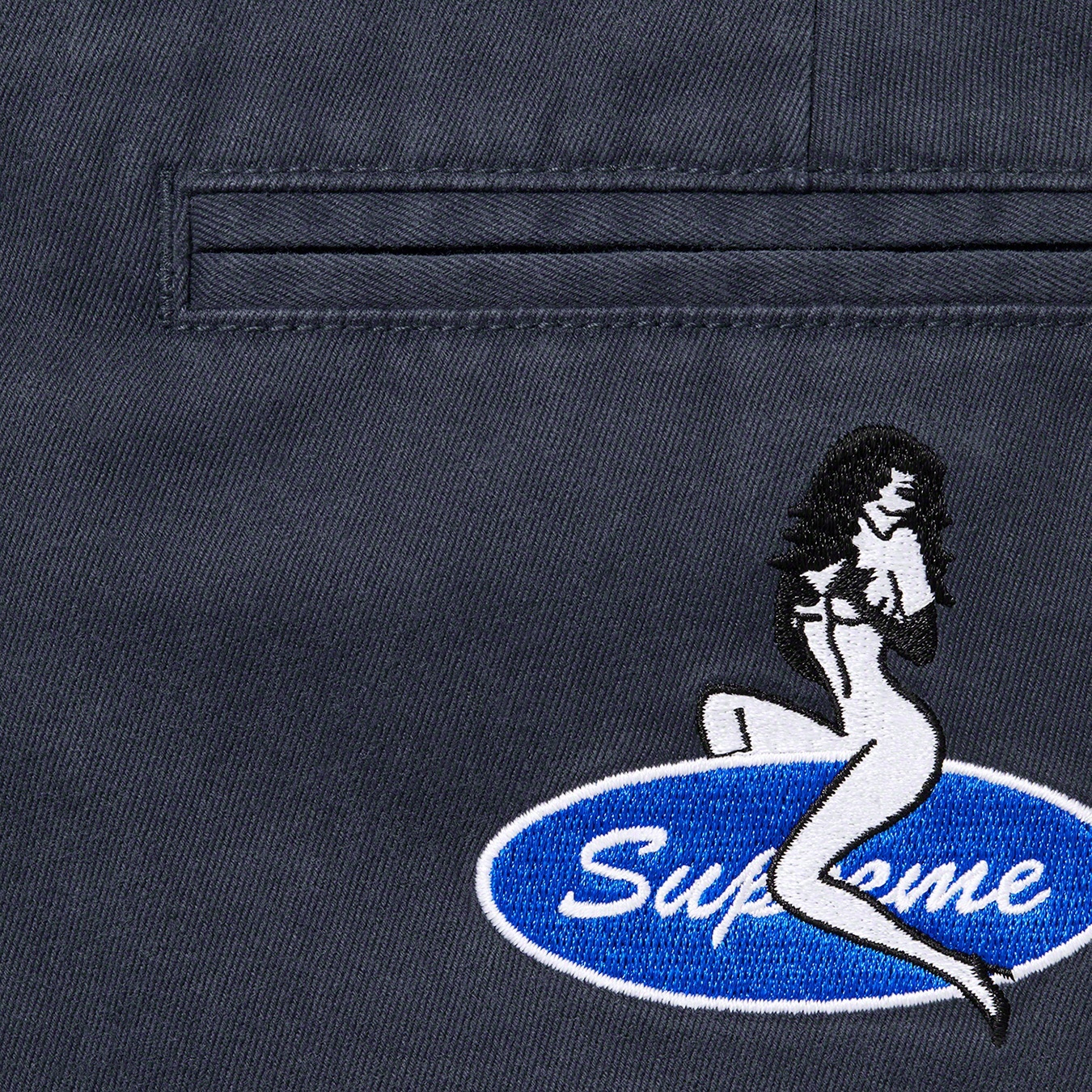 Supreme Chino Pant (SS22) - Dark Navy - $148