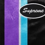 Supreme Satin Zip Up S S Work Shirt (SS22) - Black