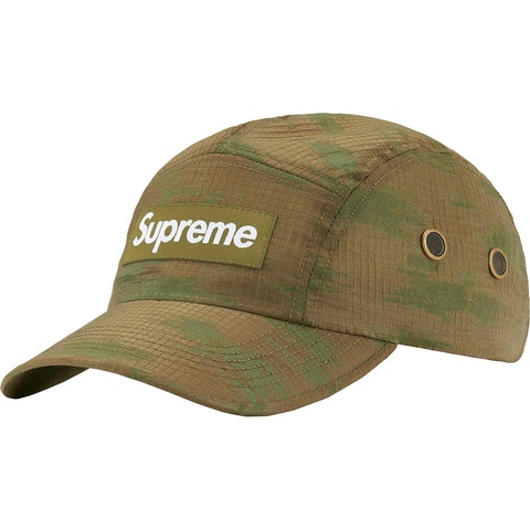 Supreme Broken Camo Camp Cap - Olive