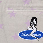 Supreme Chino Pant (SS22) - Grey Stars